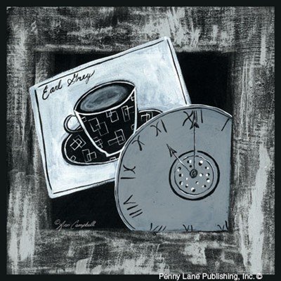 Earl Grey Art Poster PRINT Ann Campbell 8x8