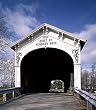 Covered Bridge, Rush County, Indiana Photograph - Beautiful 16x20-inch Photographic Print by Carol M. Highsmith