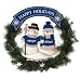 Toronto Blue Jays Team Snowman Christmas Wreath