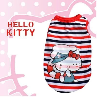 WP Pet Dog Cat Hello Kitty Costume Party Clothes Clothing Cosplay Outfit Appareal 9 (XS)