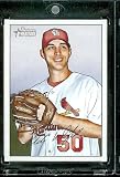 2007 Bowman Heritage # 88 Adam Wainwright - St. Louis Cardinals - Baseball Card in a Protective Display Case