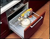 システムキッチン用 引き出し小物バスケット 60&75cm