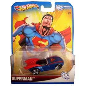 2012 Hot Wheels DC Universe SUPERMAN 1:64 Scale Collectible Die Cast Car: Toys &amp; Games