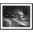 Historic Print (M): First known derailment of a passenger train by an automobile