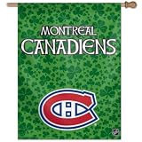 Montreal Canadiens St. Patricks Vertical Flag: 27x37 Banner