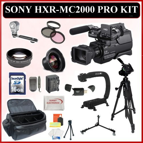 Sony HXR-MC2000U MC2000 Shoulder Mount Avchd Camcorder With SSE Sony HXR-MC2000U MC2000 Shoulder Mount Avchd Camcorder With SSE