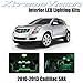 XtremeVision Cadillac SRX 2010-2013 (15 Pieces) Green Premium Interior LED Kit Package + Installation Tool