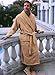 Plush Microfiber Robe - Soft, Warm, and Lightweight - Full Length