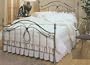 Milano King Antique Pewter Head Footboard