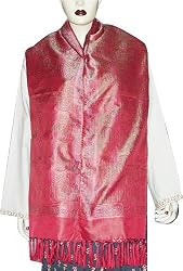 Long Scarves Premium Silk Women Wear India Traditional Clothing 22 x 72 inches (srfp299)