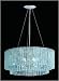 Nulco 275-28-GL/LB+GL/LB Chrome with Glacial Ice and Light Blue Crystal Rhapsody Crys...
