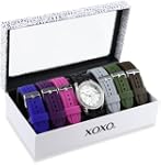 XOXO Women's XO9028 Seven Color Silic...