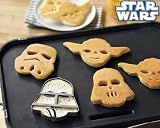 Star Wars Pancake Molds, Set of 3 Heroes and Villains: Yoda, Darth Vader, Stormtrooper