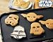 Star Wars Pancake Molds, Set of 3 Heroes and Villains: Yoda, Darth Vader, Stormtrooper