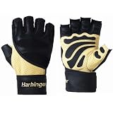 Harbinger1205BigGripIIWristWrapWeightLiftingGloves(Large)