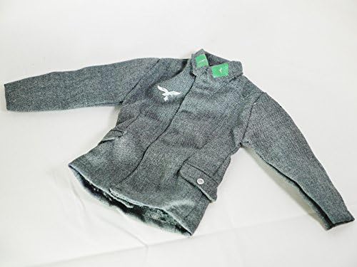 1/6 Scale Action Figure Accessory Germany Army Uniform Officer Jacket / Coat Grey Color Fit for 12" Figure