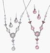 Avon Pretty Pastel "Y" Necklace Gift Set White