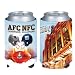 Super Bowl XLVI 46 Dueling Helmets Match Up New York Giants vs New England Patriots 2011 - 2012 Can Kaddy Koozie Cooler