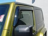 Wade 54160 Slim Windguard 2 Piece Jeep Wrangler 97-06