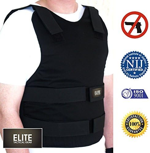 Brand New Protective Gear Tactical Vest For Men and Women ,Color Black White (Black, L)