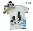 8&9 "C.M.Y.K." PRINTED Men's T-shirt By EIGHT & NINE DESIGNS White/Cyan/Magenta/Yellow/Black Limited Thrashin Sb Colorway 8&9 S/S Tee