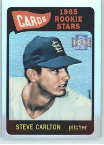 2001 Topps Archives Reserve #13 Steve Carlton 65 - Philadelphia Phillies (Baseball Cards)