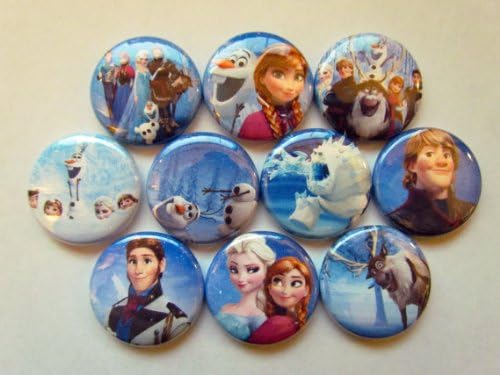 Queen frozen Disney Disney Badge pin badge pin batch of snow and Ana 10 pieces