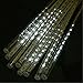 Starshine® 50cm 8 Tube 240 LEDs Meteor Shower Rain Lights Waterproof String for Wedding Party Christmas Xmas Decoration Tree (White)