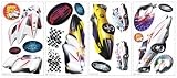 RoomMates RMK1150SCS Speed Racer Peel & Stick Appliques