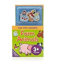 Fun with Magnets Farm Animals Book