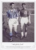 Aston Villa Peter McParland & Ray Wood -1957 FA Cup Final - Signed
