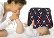 UVA Logo University of Virginia Diaper Bag - Baby Bag for New Dad Father or Mom NEW Mother Baby Shower Gift Idea