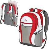 High Sierra Stretch Backpack,Ready for Red/White/Charcoal