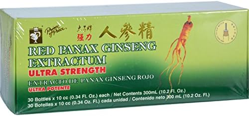 2Pack! Prince of Peace Red Panax Ginseng Extractum Ultra Strength - 30 Vials