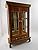 Small Vintage Teak Wood Cabinet Craft Handmade Carved Thai Cupboard Furniture