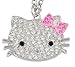 X-Large Bling Austrian Crystal Hello Kitty title=