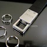 Zippo キーホルダー(レザー部は本革製なので質感、耐久性共に抜群です)