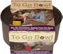 Furry Travelers To Go Pet Bowl, Silver