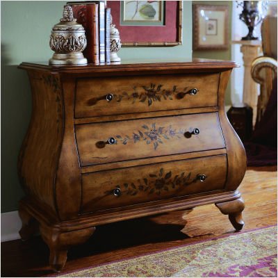 Pulaski Scalloped Bombe Chest