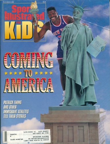 Patrick Ewing November 1992 Sports Illustrated for Kids Magazine