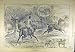 1892 Good-Natured Man Hunter Rider Horse Gate Print