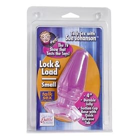 California Exotics Sue Lock and Load Anal Plug