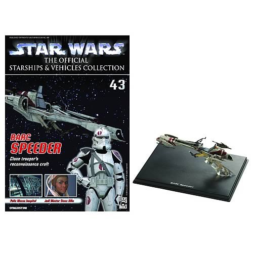 Star Wars Vehicles Collector Magazine with BARC Speeder