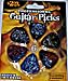 Professional GUITAR PICKS Skulls Dark Side Set of 6 C