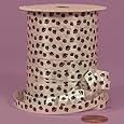 Paw Print Curling Ribbon, 1/4" X 250Yd