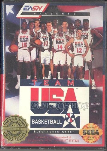 Childrens Toyshop  Video Games : Team USA Basketball - Megadrive - US