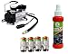 Auto Pearl - Combo Of - Car,Bike Air Alert Tire Valve Cap , Dash Board Polish Red And 12 Volts Heavy Duty Metal Tire Inflaltor RS.1750.00