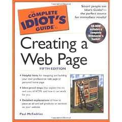 Complete Idiot's Guide to Creating a Web Page