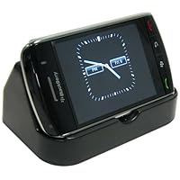 Amzer Desktop Cradle with Extra Battery Charging Slot for BlackBerry Storm - Black