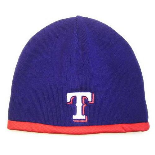 NEW ERA オーセンティック パフォーマンス MLB ニットキャップ（テキサス・レンジャース）